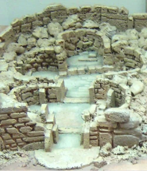 Temple Layout Model