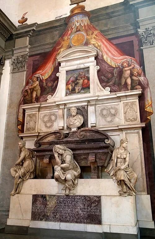 Tomb of Michelangelo Buonarroti — Basilica di Santa Croce audio guide stop