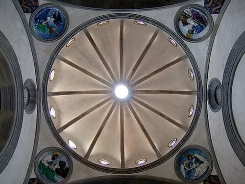 Pazzi Chapel Dome — Basilica di Santa Croce audio guide stop