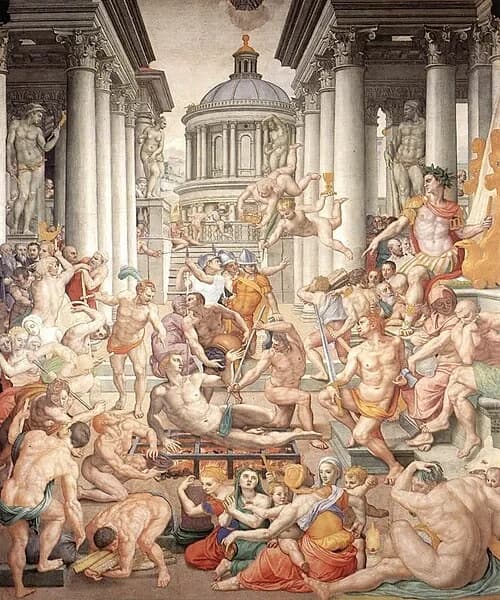 Martyrdom of Saint Lawrence — Basilica di San Lorenzo audio guide stop