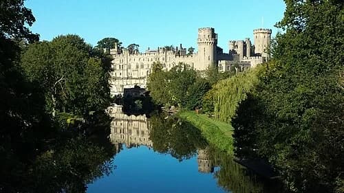 The River Facade — Warwick Castle audio guide stop