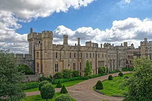 The Central Quadrangle — Arundel Castle audio guide stop
