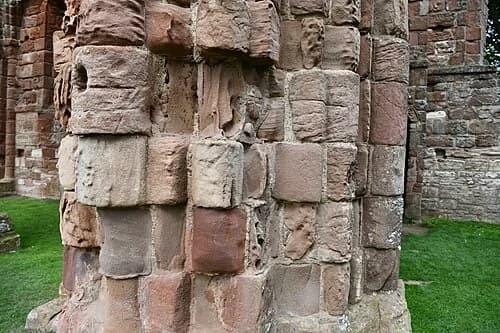 The Weathered Columns — Lindisfarne Priory audio guide stop