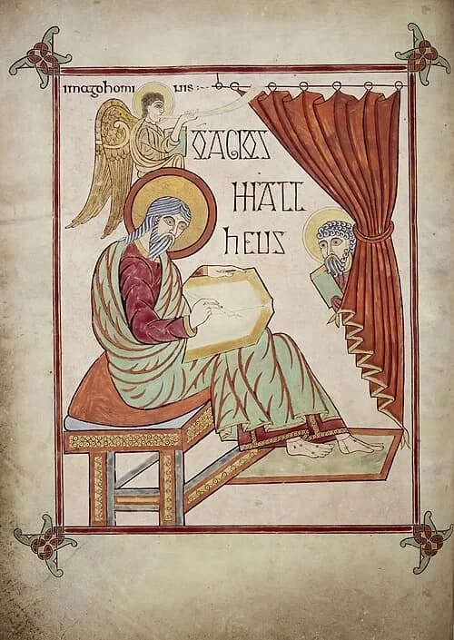 The Scribe's Portrait — Lindisfarne Priory audio guide stop