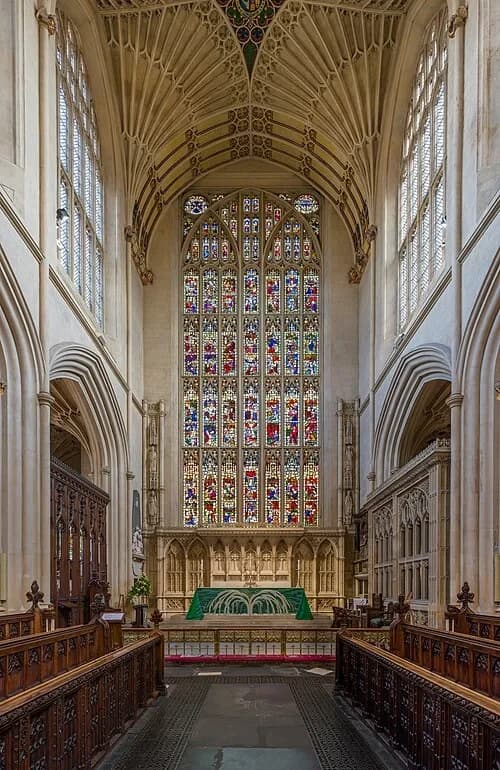 The Great East Window — Bath Abbey audio guide stop