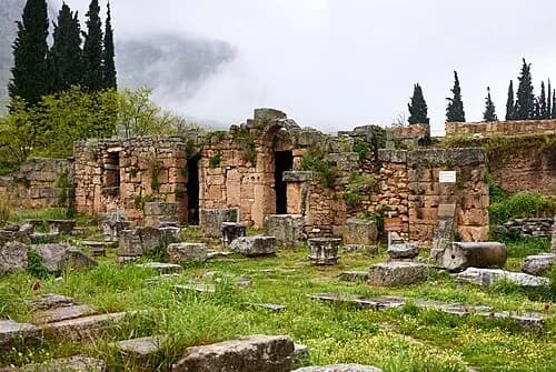 West Shops — Ancient Corinth audio guide stop