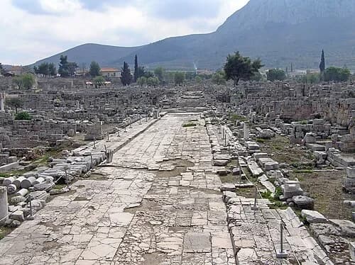 Lechaion Road — Ancient Corinth audio guide stop