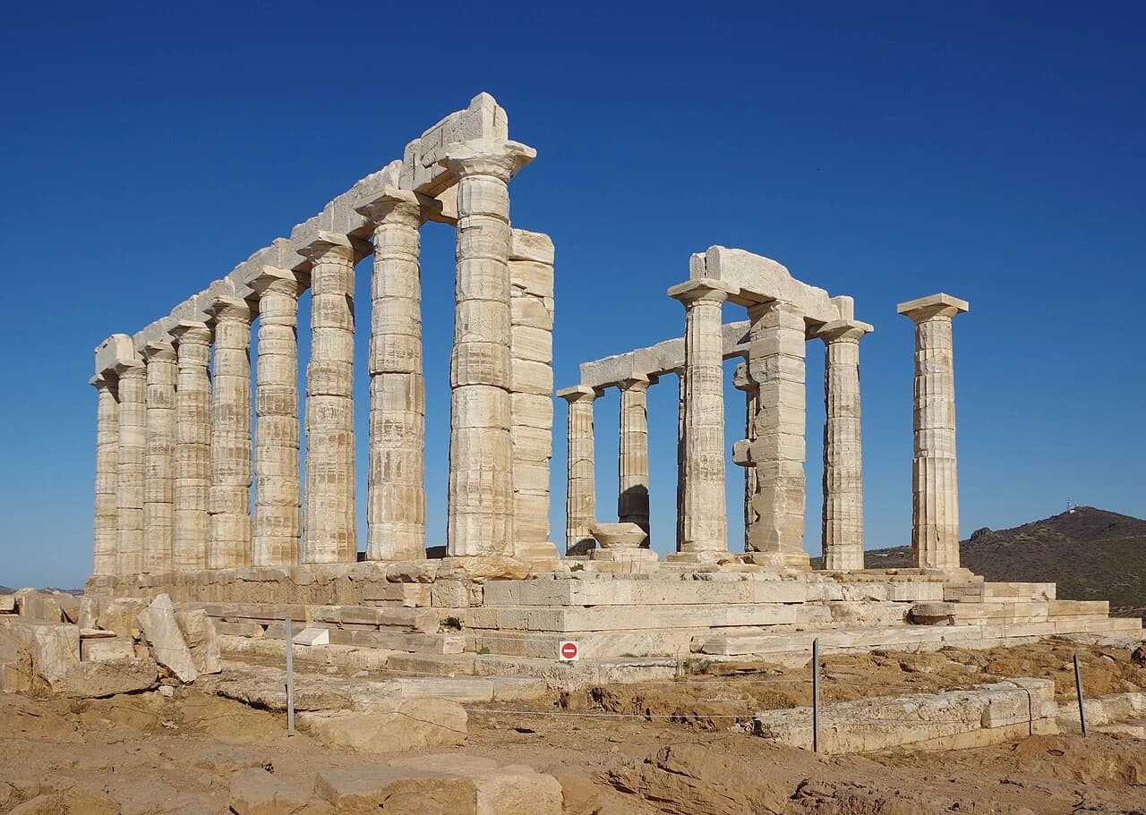 Ναός του Ποσειδώνα στο Σούνιο — Lavreotiki Municipal Unit, Greece