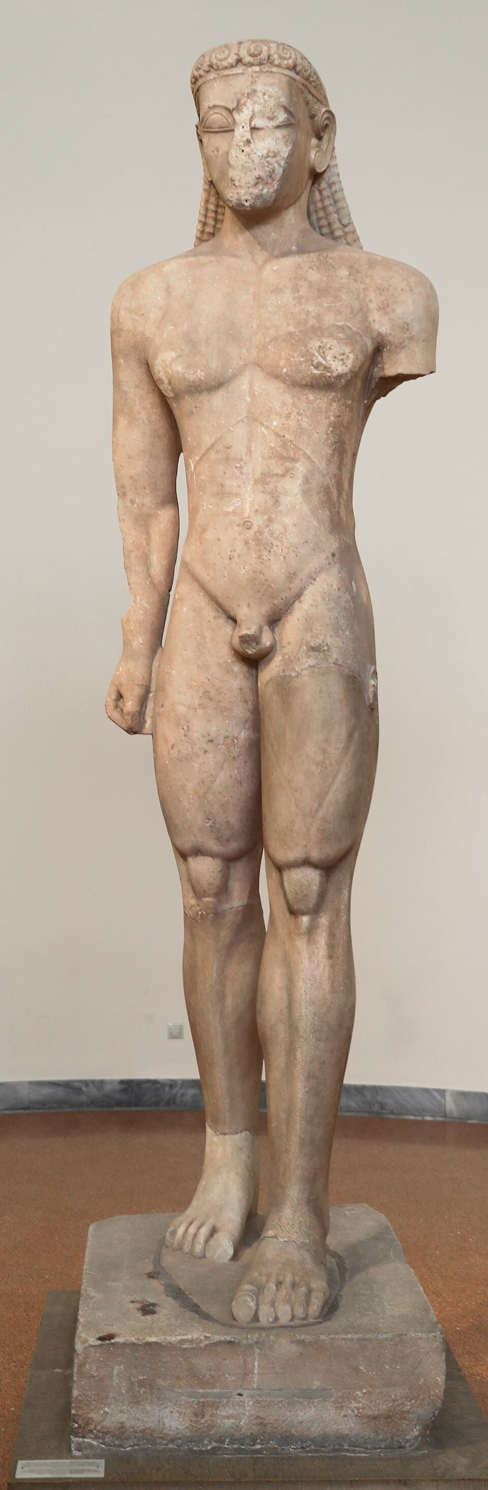 Der Kouros von Sounion — Ναός του Ποσειδώνα στο Σούνιο