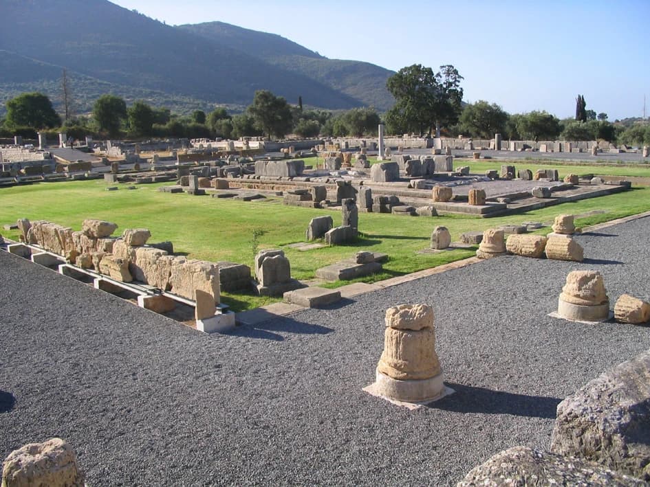 Αρχαία Μεσσήνη — Mavromati, Greece