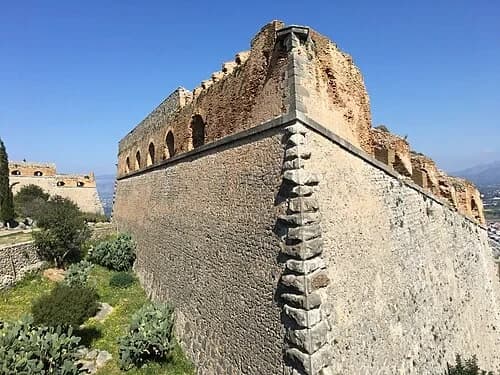 أسوار حصن ميلتيادس — Παλαμήδι