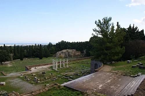 View of the Upper Sanctuary — Ασκληπιείο Κω audio guide stop
