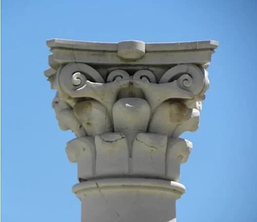 Corinthian Capital Detail — Ασκληπιείο Κω audio guide stop