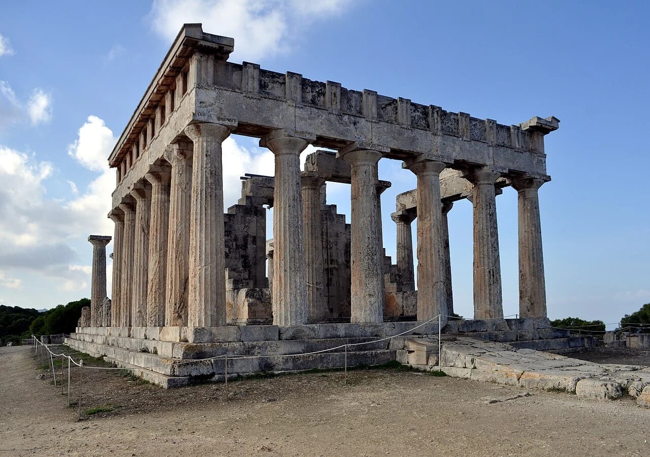 Ναός της Αφαίας — Mesagros, Greece