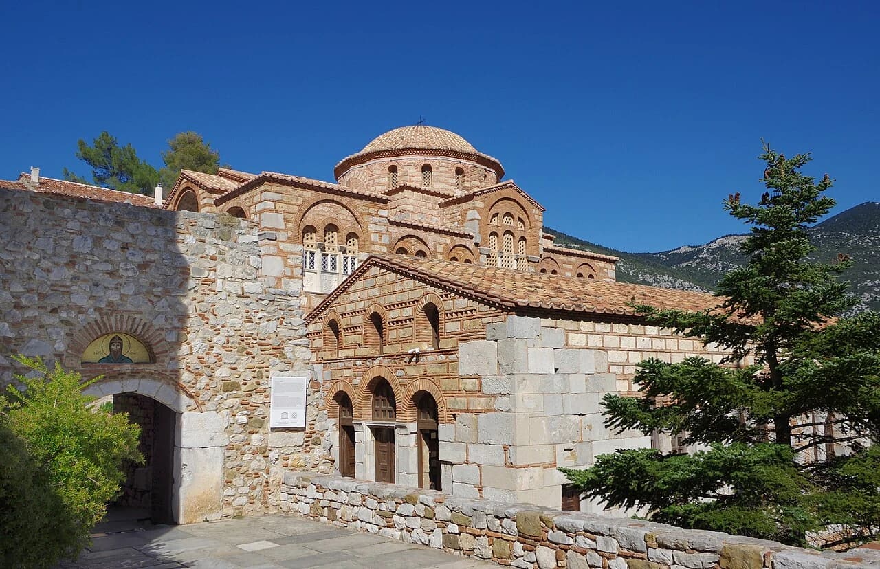Μονή Οσίου Λουκά — Distomo Municipal Unit, Greece