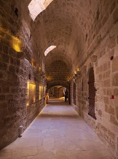 The Soldiers' Corridor — Rocca a Mare audio guide stop