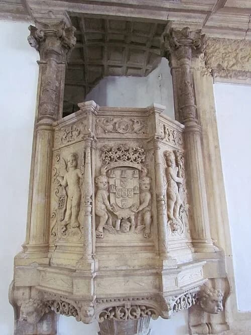 The Reader's Pulpit — Convento de Cristo audio guide stop