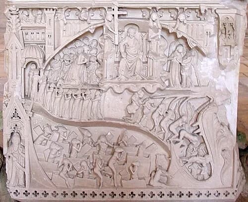 Reliefs of the Last Judgment — Mosteiro de Alcobaça audio guide stop