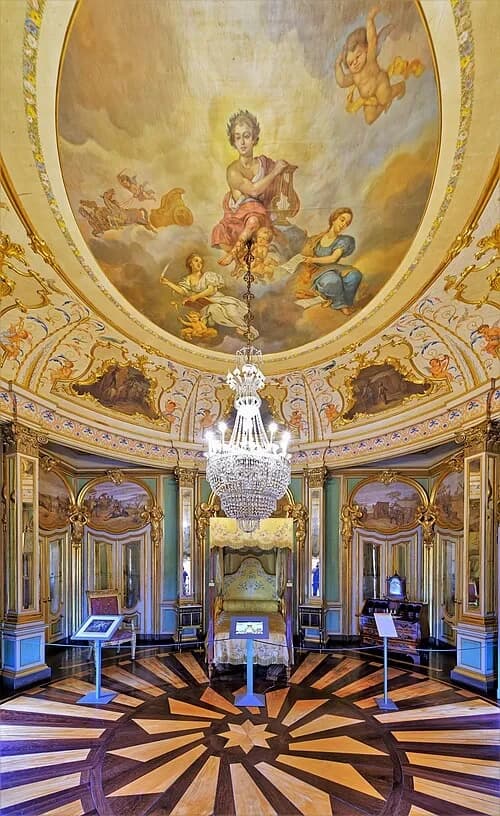 King Pedro IV Bedchamber — Palácio Nacional de Queluz audio guide stop
