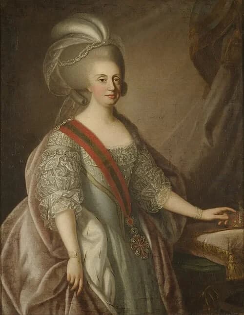 Portrait of Queen Maria I — Palácio Nacional de Queluz audio guide stop