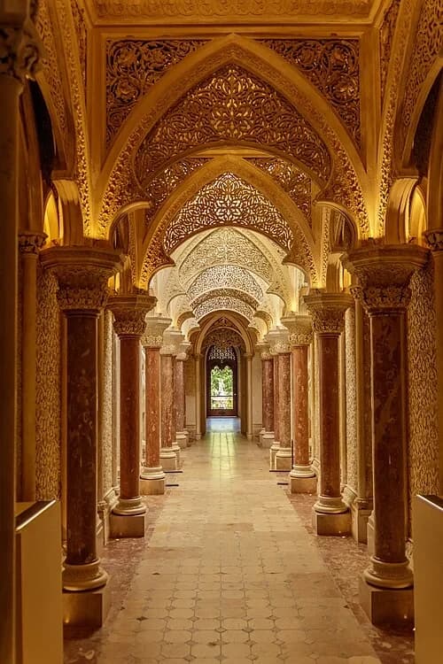 The Grand Corridor — Palácio de Monserrate audio guide stop