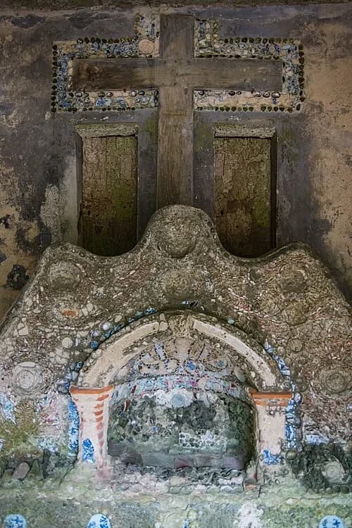 Detail of the Mosaic — Convento dos Capuchos audio guide stop
