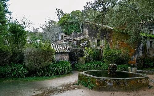 Seating Carved in Stone — Convento dos Capuchos audio guide stop
