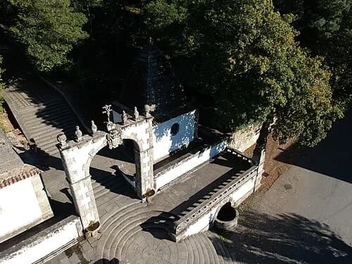 Aerial View of the Portal — Tenões audio guide stop