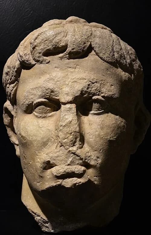 Head of Emperor Augustus — Ruínas de Conímbriga audio guide stop