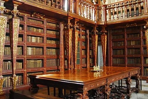 The Bat Colony Tables — Biblioteca Joanina audio guide stop