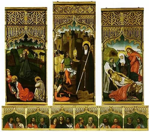 Triptych of Santa Clara — Mosteiro de Santa Clara-a-Velha audio guide stop