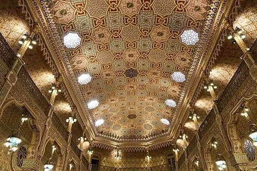 Moorish Revival Ceiling — Palácio da Bolsa audio guide stop