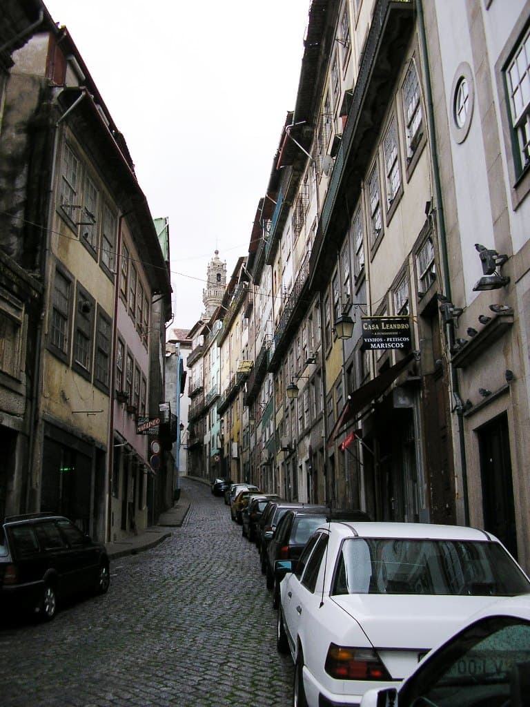 The View from Rua de Trás — Torre dos Clérigos audio guide stop