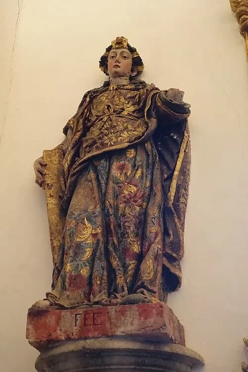 The Statue of Faith — Mosteiro de São Martinho de Tibães audio guide stop