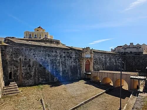 The Central Redoubt and Bridge — Forte de Nossa Senhora da Graça audio guide stop