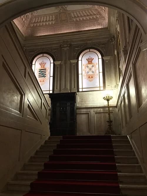 The Monumental Staircase — Palácio Nacional da Ajuda audio guide stop