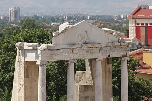 Restored Pediments