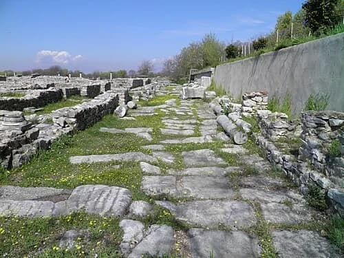 Die Via Egnatia — Αρχαιολογικός Χώρος Φιλίππων