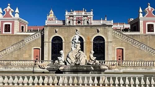 The Monumental Garden Stairs — Palácio de Estói audio guide stop