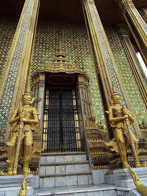Entrance of the Library — Grand Palace audio guide stop