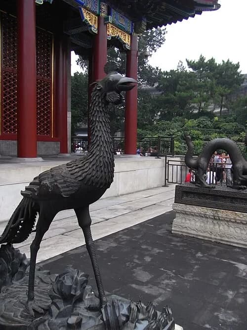 Phénix en bronze — 颐和园