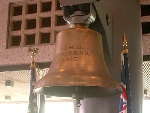 The Ship's Bell — USS Arizona Memorial audio guide stop