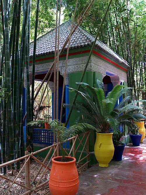 Pavilion and Palms