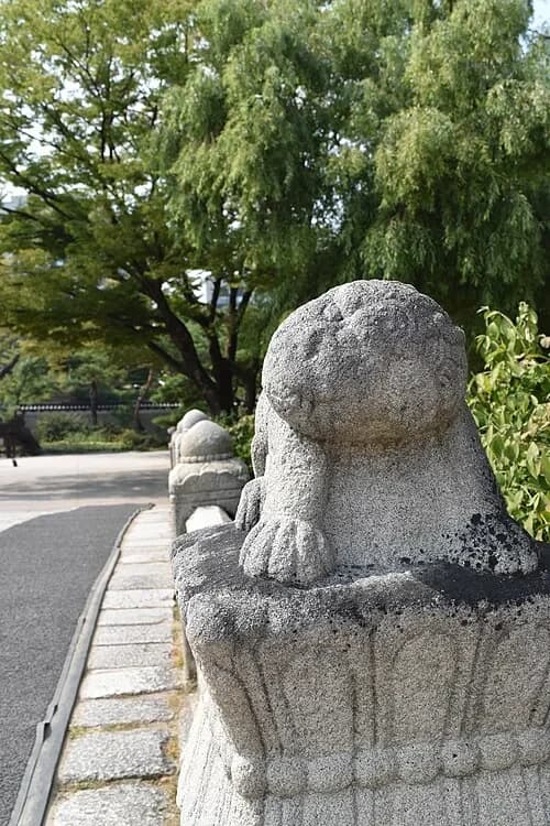 Wächtertier der Geumcheongyo-Brücke — 창덕궁