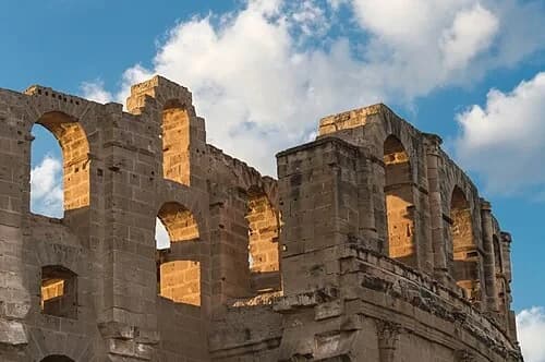 Die Krone der Bögen — Amphithéâtre d'El Jem