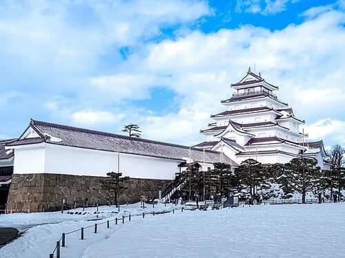 The Five-Story Keep — 会津若松城 audio guide stop